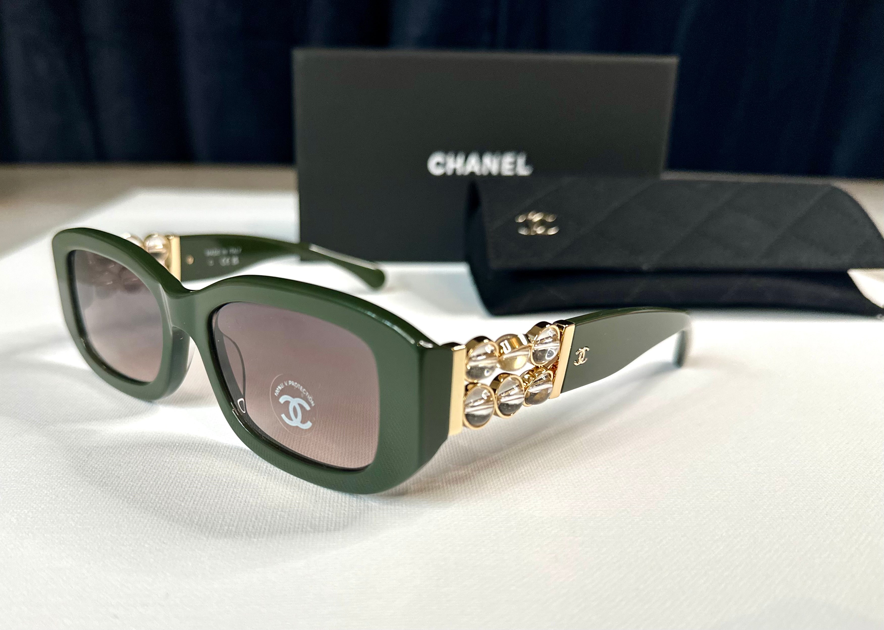 Chanel Oval Sunglasses – EDZOTICA